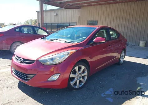 2012 Hyundai Elantra Limited (Ulsan Plant) from USA, damaged, VIN KMHDH4AE8CU355552